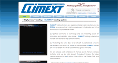 Desktop Screenshot of en.climext.com