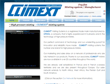 Tablet Screenshot of en.climext.com